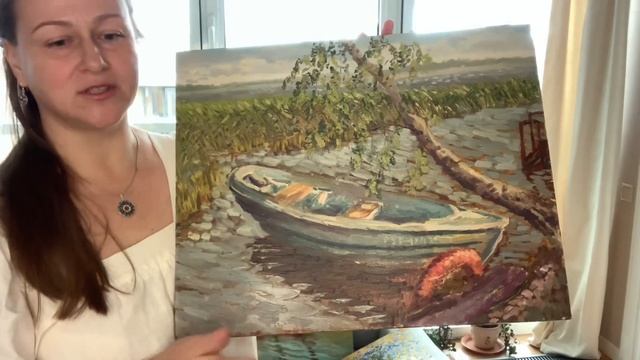 Как ухаживать за картиной маслом? Как повесить картину | Хранение живописи смотреть онлайн