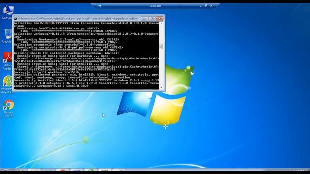 Installing & validating Python, Tensor Flow & Tensor Board смотреть онлайн