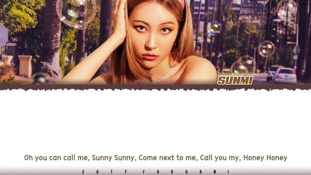 SUNMI - 'SUNNY' Lyrics [Color Coded_Han_Rom_Eng]