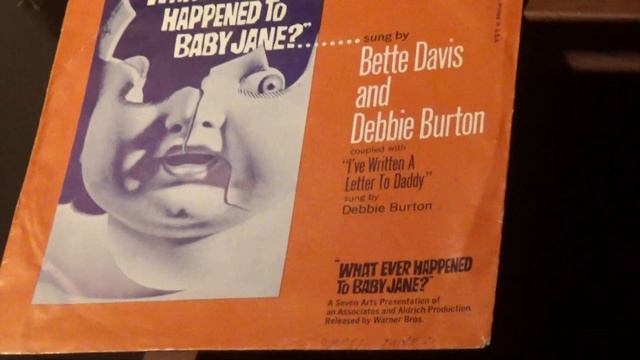 WHATEVER HAPPENED TO BABY JANE ?...*(Bette Davis Sings - PROMO 45 Play w/pic-slv *1962 смотреть онлайн