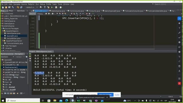 Matriz Sparse Bits Insertar Cruz смотреть онлайн