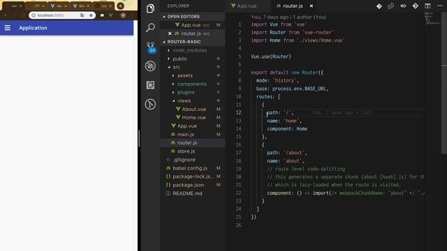 Vue Router | VueJS 3 | Learning the Basics -1 смотреть онлайн