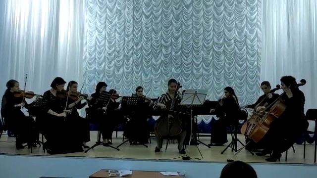 Межуева Алла - А. Вивальди. Концерт для виолончели с оркестром D-dur, 1 часть смотреть онлайн