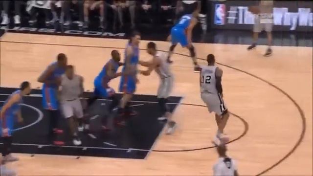 THUNDER vs SPURS FULL GAME 2015/2016! 1°quarto 2/2 .Telecronaca in italiano(Tranquillo-Mamoli) смотреть онлайн