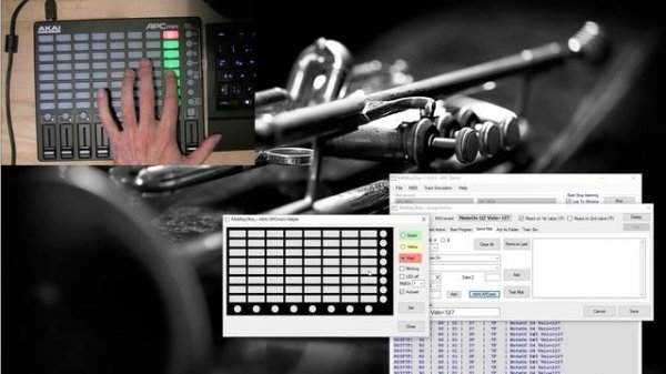 MidiKey2Key AKAI APCmini LED Tutorial