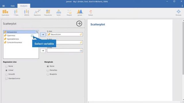 Create a Scatterplot in Jamovi смотреть онлайн