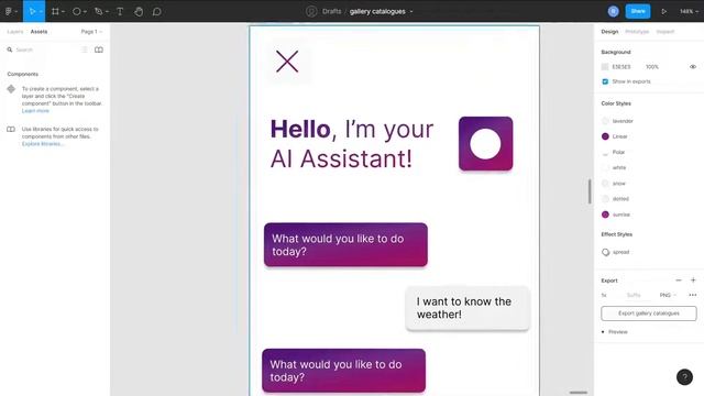 AI Assistant App Design in Figma for 2022 | Speed Design #UIUX #UIDesign #Mockup #ChatbotUI #Chatbo смотреть онлайн