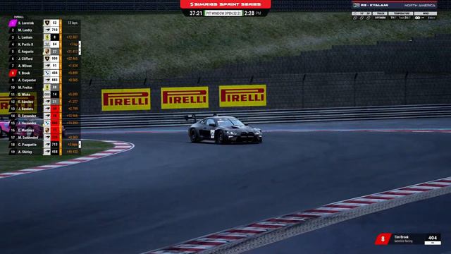 ACC Simrigs Sprint Series (S16) | North America | R3 Kyalami смотреть онлайн