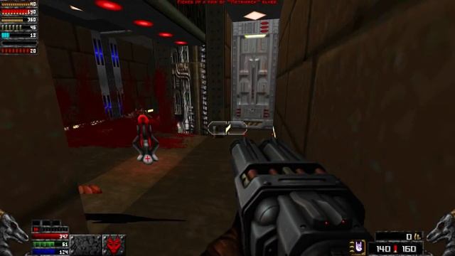 Interception #1 [Doom 2 wad /w Guncaster mod] смотреть онлайн