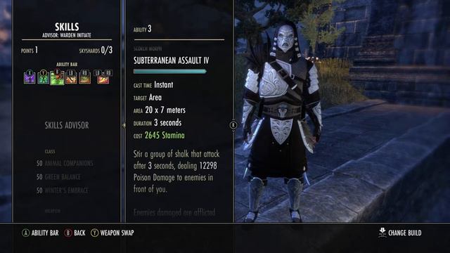 ESO Stamina warden PVP build group play [for all classes] dragonbones DLC смотреть онлайн