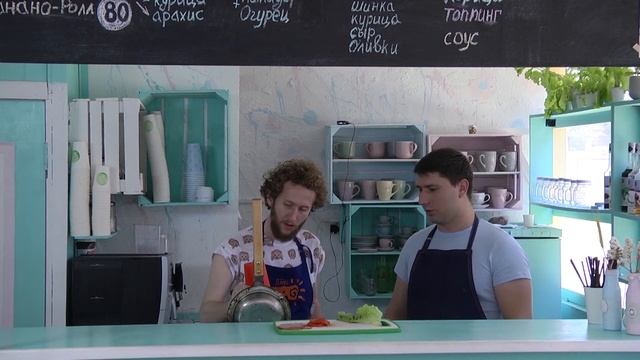 Утро Live. Вафля "Дэдпул" (кофейня "Waffly Way") смотреть онлайн