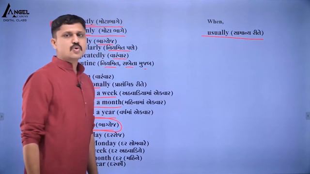 04 ENGLISH GRAMMAR 2 : PART 1 - SIMPLE PRESENT TENSE BY ANGEL ACADEMY DIGITAL CLASS - SAMAT GADHAVI смотреть онлайн