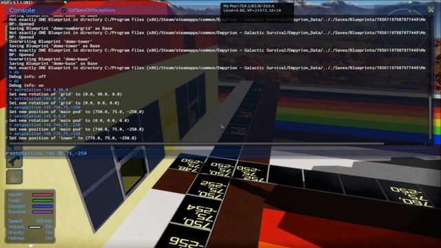 Empyrion Galactic Survival mergestructs command смотреть онлайн
