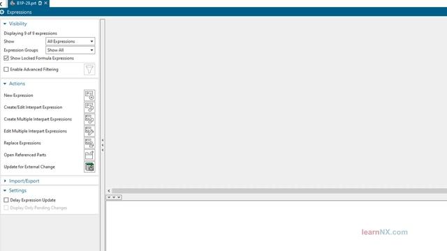 NX Tutorial | How to generate expressions, comment expressions, group expressions смотреть онлайн