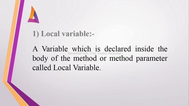 What is Variable in Core Java? Brief introduction to Local, Instance and Static Variable. смотреть онлайн
