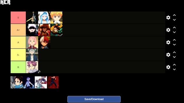UNIT TIER LIST | Anime Dimensions смотреть онлайн