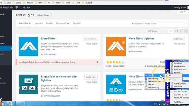 Wordpress Installation failed | Wordpress Download failed | Wordpress No working transports found смотреть онлайн