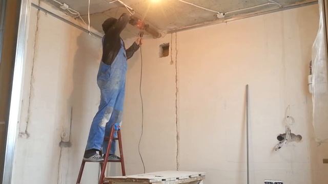 Сверление отверстий под вентканал смотреть онлайн