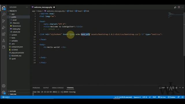 How to add Bootstrap to CodeIgniter latest version | add jQuery to CodeIgniter easiest way смотреть онлайн