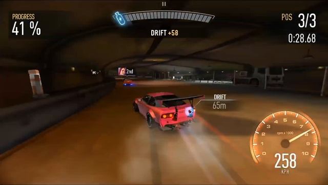 Flying like a Wind - Winning NISSAN 180SX TypeX Airtime +222 - NFS No Limits смотреть онлайн