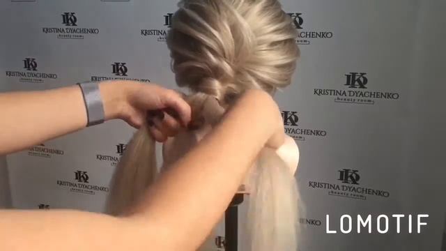 Как сделать ОБЪЁМНЫЙ ХВОСТ? Прическа смотреть онлайн