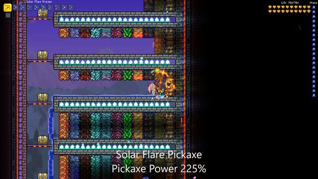 Terraria Ore Durability Testing (Pickaxe Testing) смотреть онлайн