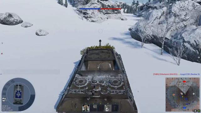(War Thunder) Panther Ersatz M10 | เสือดำเฟรม M10 | Gameplay смотреть онлайн