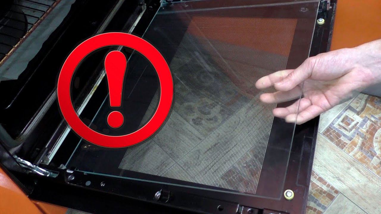 Как отмыть духовку между стеклами на примере Bosch смотреть онлайн