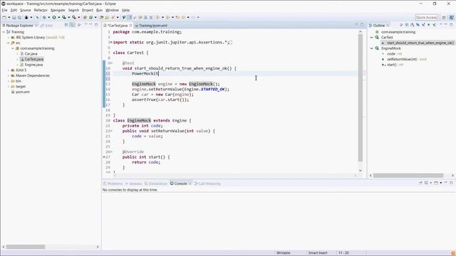 Advanced JUnit testing with PowerMock and PowerMockito - Mocking instance methods, introducing Mave смотреть онлайн