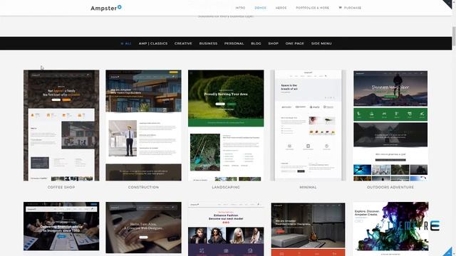 Ampster Creative WordPress Theme for Business Websites Hachiro смотреть онлайн
