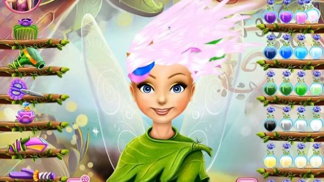 Pixie Hollow Real Haircuts-Best Baby Games-kids games to play(Прическа для Пикси) смотреть онлайн