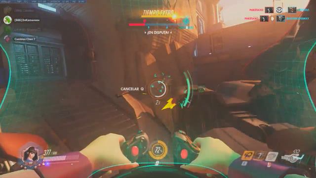 Jugada de partida en últimos minutos en Overwatch con D.VA | Overwatch смотреть онлайн