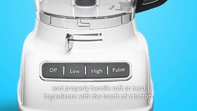 KitchenAid KFP1133WH 11-Cup Food Processor Review смотреть онлайн