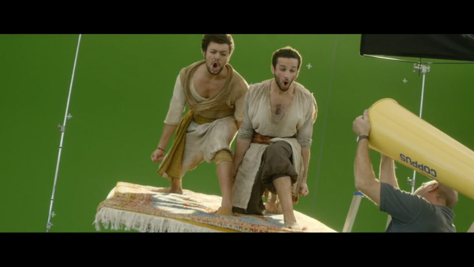  "Новые приключения Аладдина" - спецэффекты смотреть онлайн