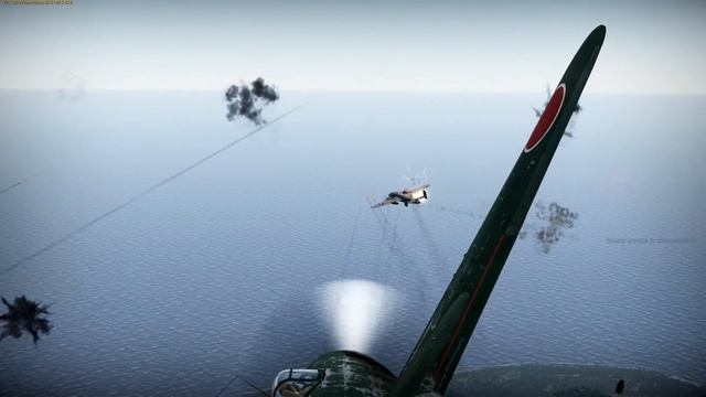 紫電 "Violet Lightning" - (1080p) N1K2-Ja Shiden-Kai War Thunder RB Replay - 7 Airkills смотреть онлайн