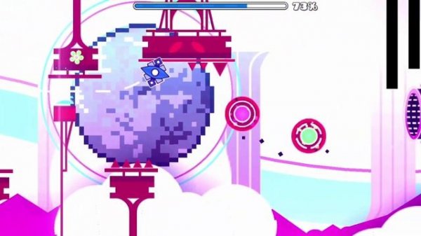 Cute Anime Art In Geometry Dash