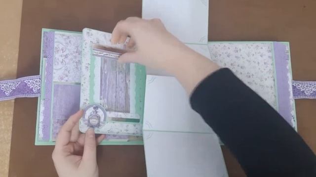 Album Provence De Stamperia #scrapbooking #hechoamano