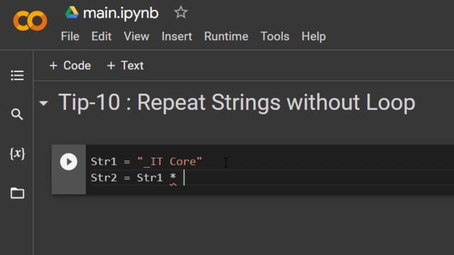 Python Tips for beginners: 10. How to repeat strings without iteration loop #python #100PythonTips смотреть онлайн