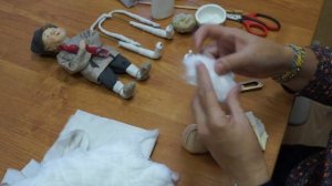 Мастер-класс В.Ребровой "Сувенирная кукла по мотивам артельных кукол"