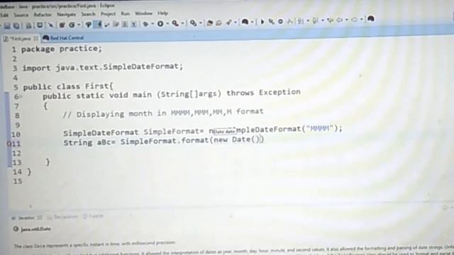 SimpleDateFormat part(2)+ Full/Three Month String+ Full Date+two digit date+Java+eclipse+Springboo смотреть онлайн