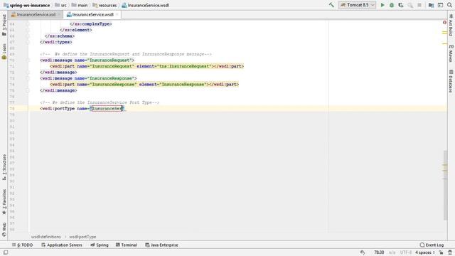 Manual SOAP-WSDL creation with IntelliJ смотреть онлайн