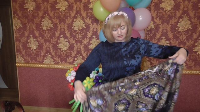 Фиолетово-сиреневые шали и немного др. смотреть онлайн