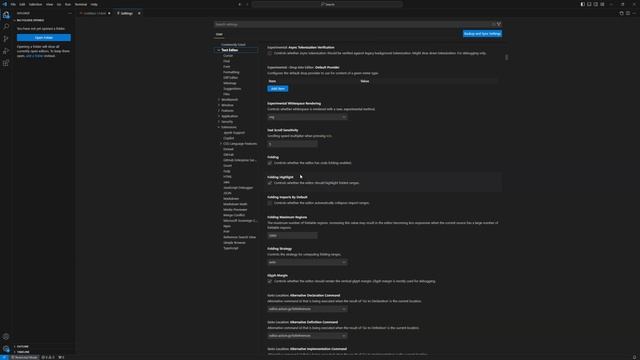 How To Enable/Disable Folding Maximum Regions VSCode смотреть онлайн