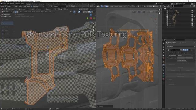 Ролик курса "Создание игровых моделей в Blender" смотреть онлайн