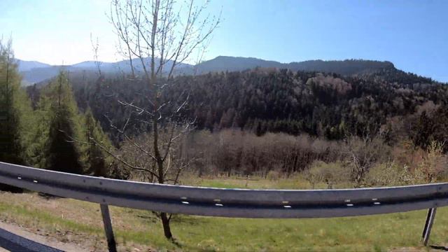 Выезжаем. Серпантин. Доехали до снега. Мотопутешествие по Баден-Вюртембергу. Часть первая. смотреть онлайн