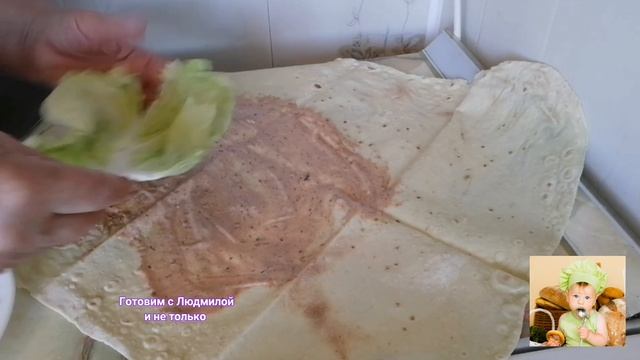 Новинка Ещё один вариант домашней шаурмы, быстро, вкусно, не сложно. смотреть онлайн