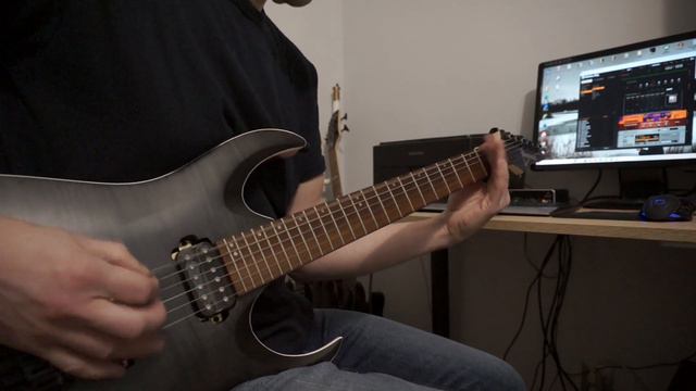 My Project Metal Song 2 Ibanez RGA42FM TGF смотреть онлайн
