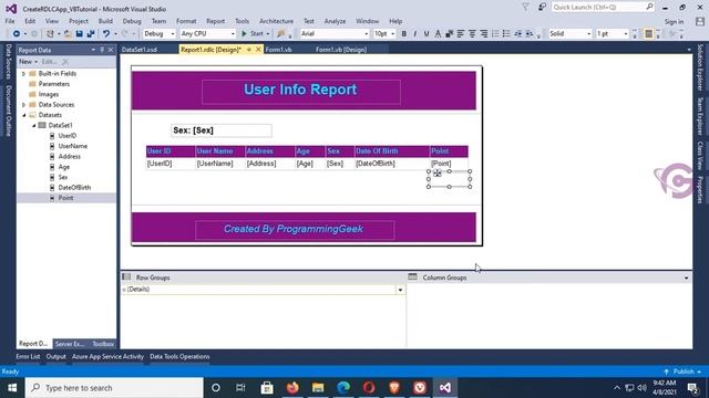How To Add SUM Function in RDLC Report VB | Aggregate Function In RDLC Report смотреть онлайн