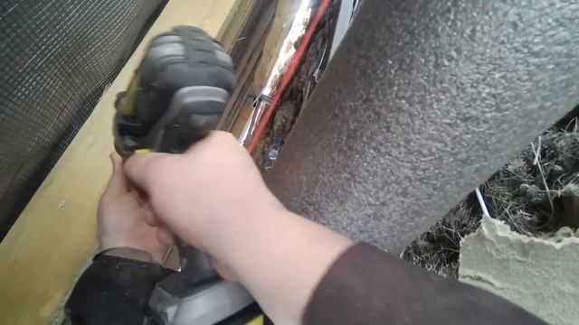 Канализация под домом на сваях.