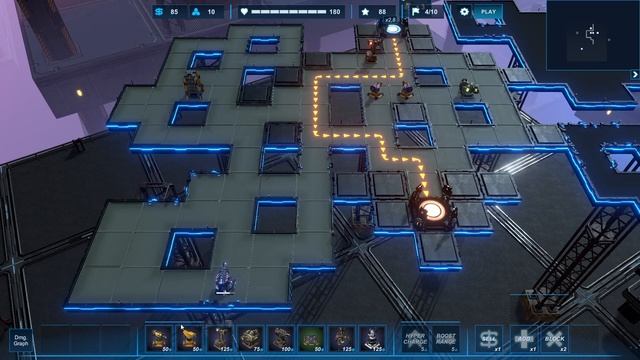 AXON TD Uprising (Tower Defense With Unique Path System) - Demo - Unedited - Let's Play смотреть онлайн
